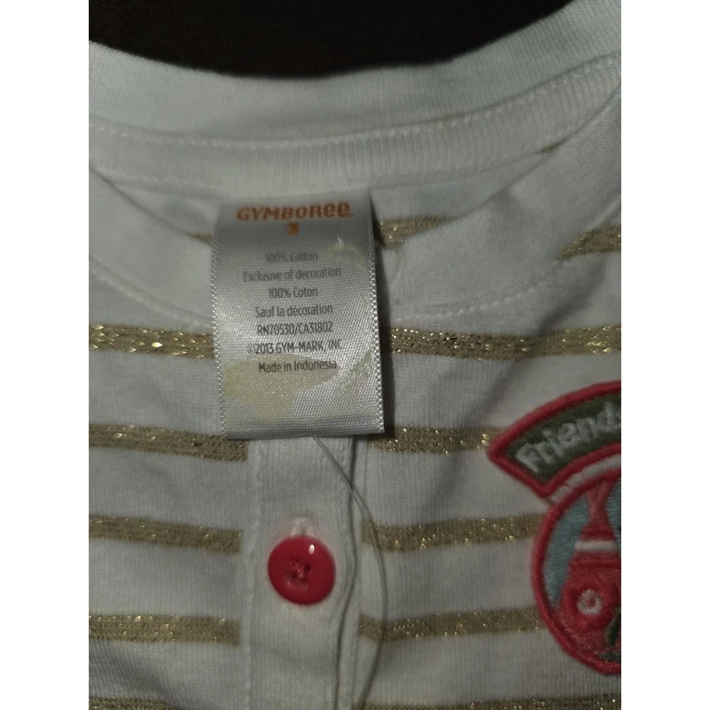 Gymboree friendship camp top size 3 unicorn garden skirt size 3t nwt